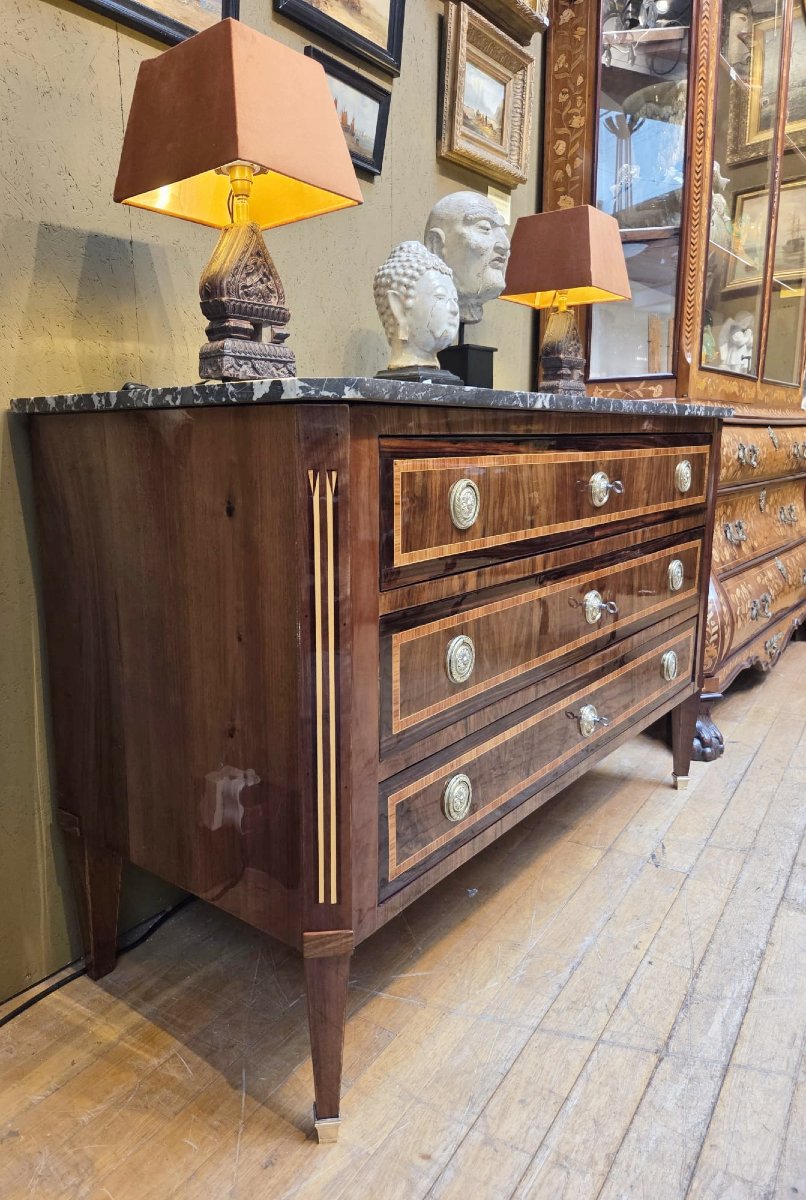 Louis XVI Style Chest Of Drawers, 19th-photo-3