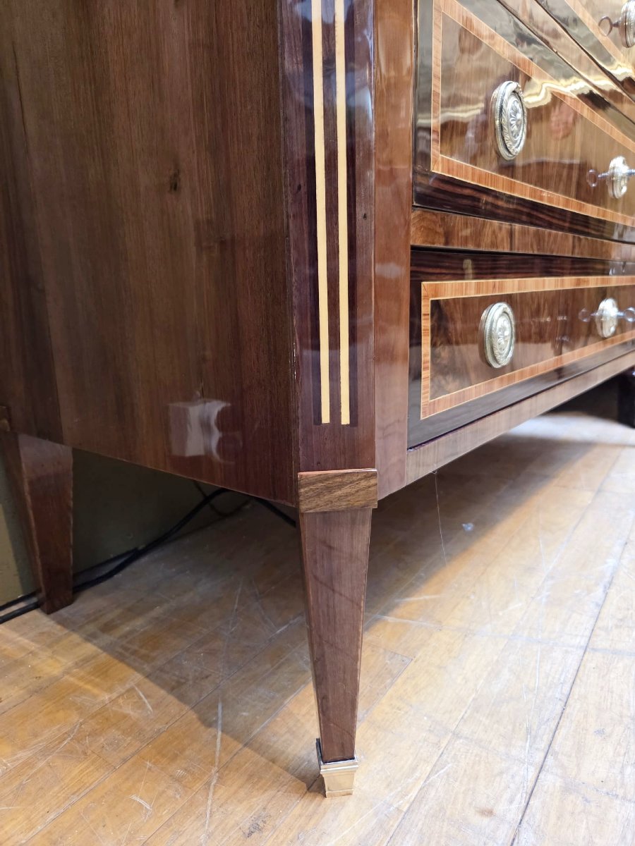 Louis XVI Style Chest Of Drawers, 19th-photo-4
