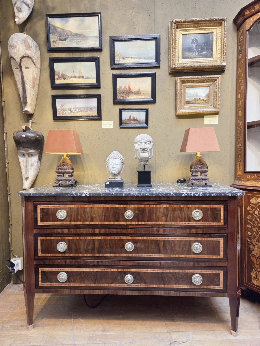Louis XVI Style Chest Of Drawers, 19th