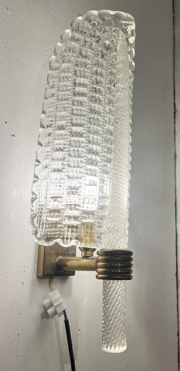 Pair Of André Arbus Sconces, Maison Véronèse, Circa 1940-photo-4