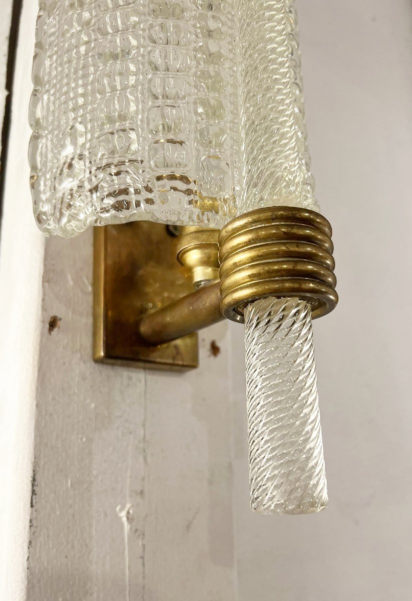 Pair Of André Arbus Sconces, Maison Véronèse, Circa 1940-photo-2