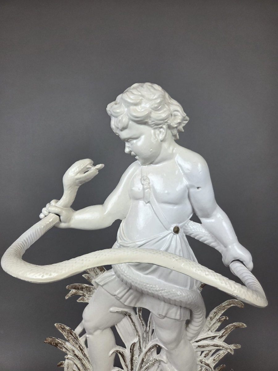 Porte parapluie en fonte, début 20th-photo-4