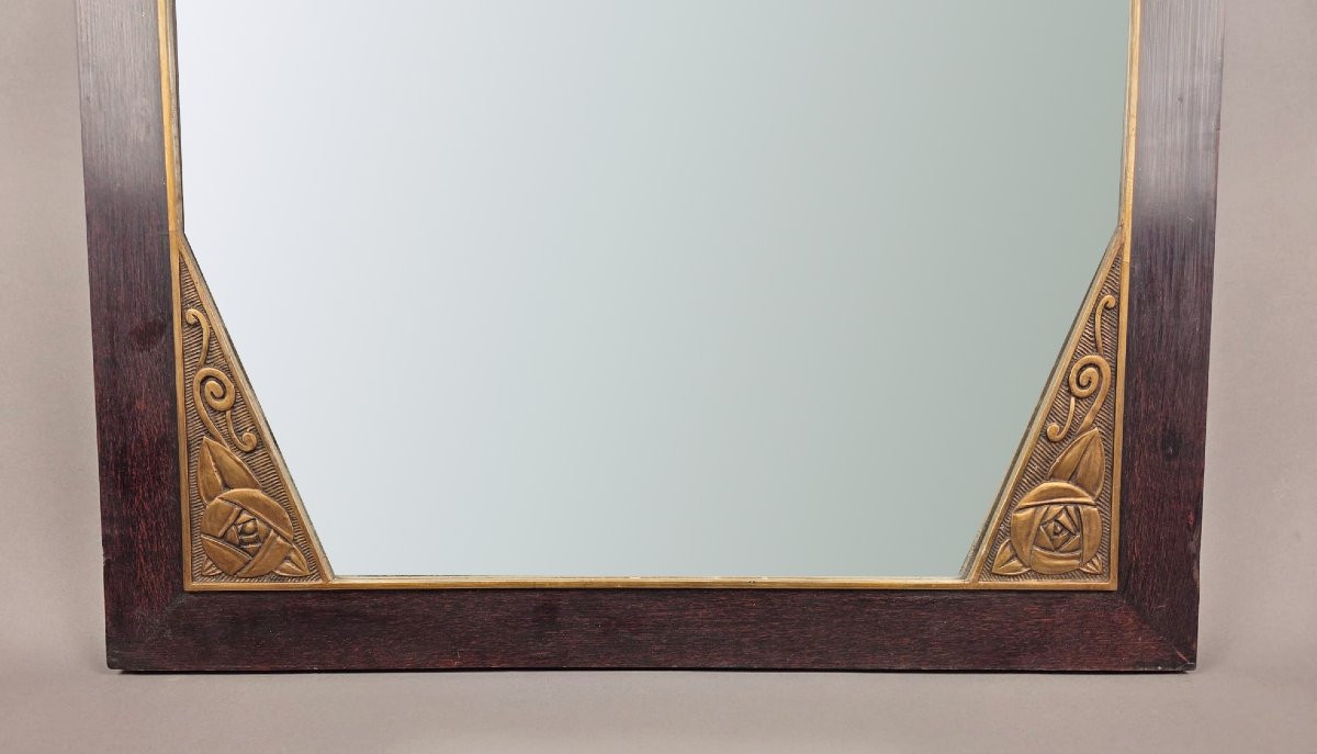 Miroir Art Déco, vers 1940-photo-4