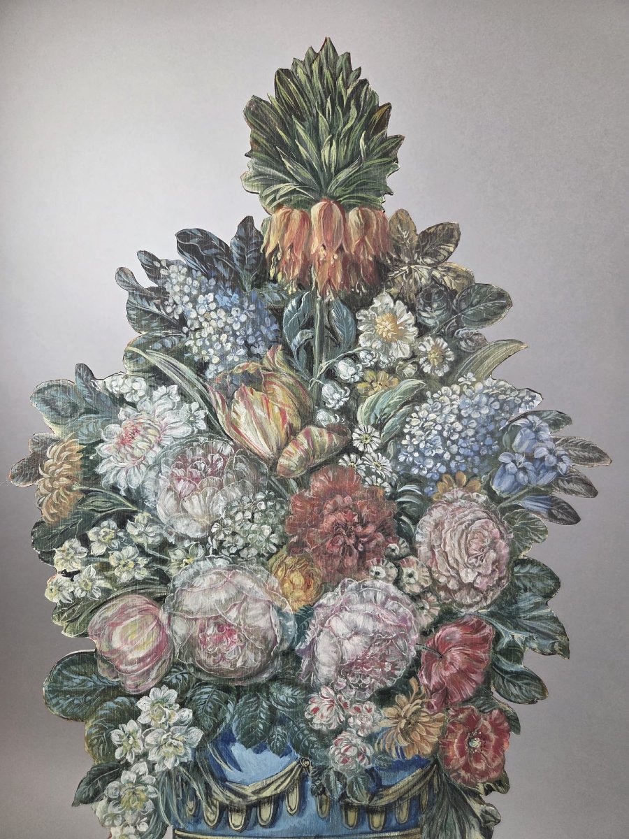 Pair Of Trompe l'Oeil Panels, Early 20th Century-photo-5