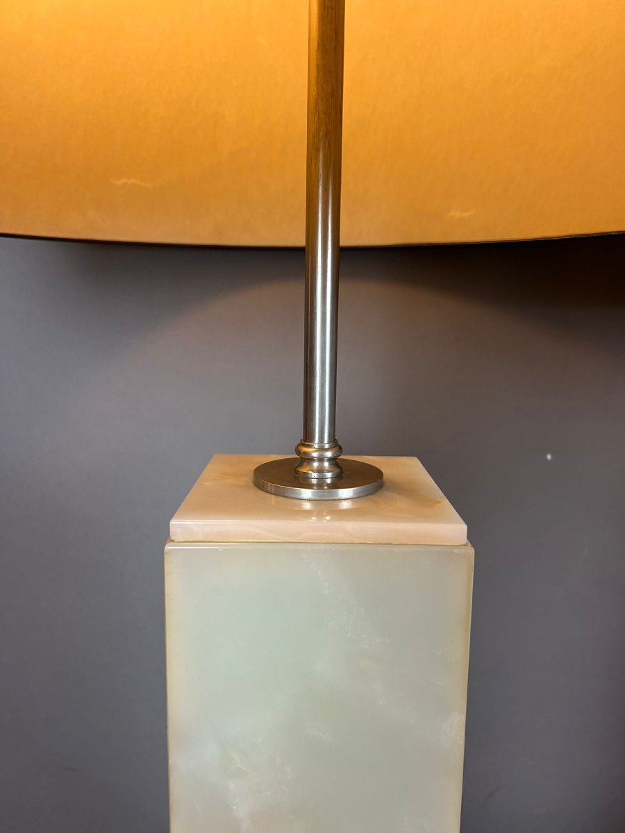 Paire de lampes en onyx, vers 1970-photo-3