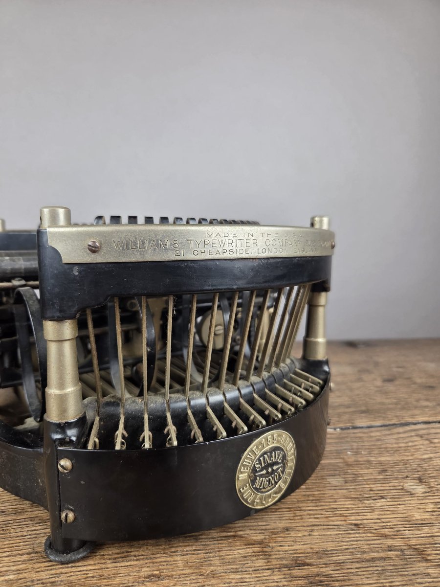 Williams Typewriter, Late 19th-photo-2