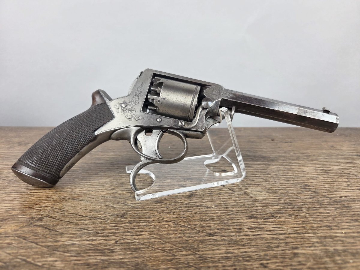 Trenter Percussion Revolver, 1853, In Original Box-photo-1