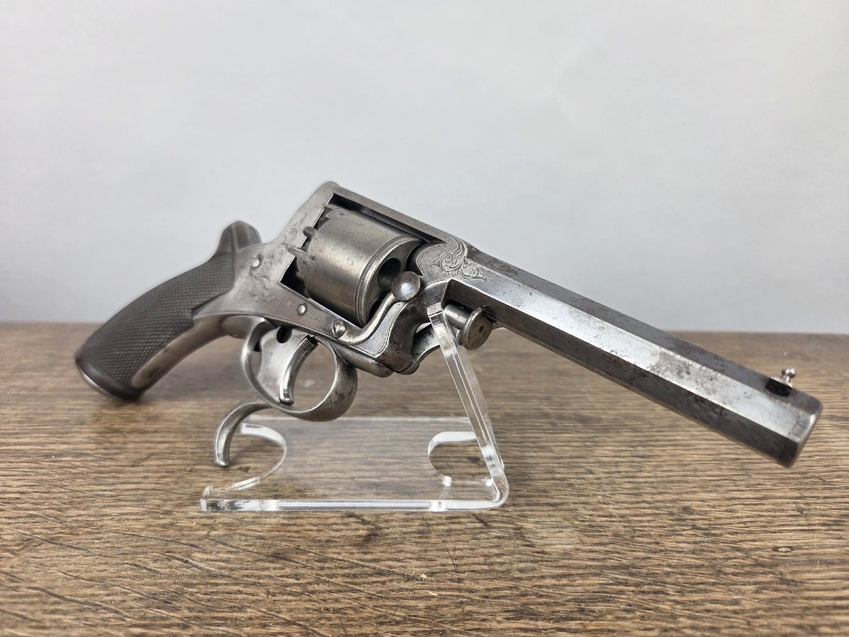 Trenter Percussion Revolver, 1853, In Original Box-photo-3