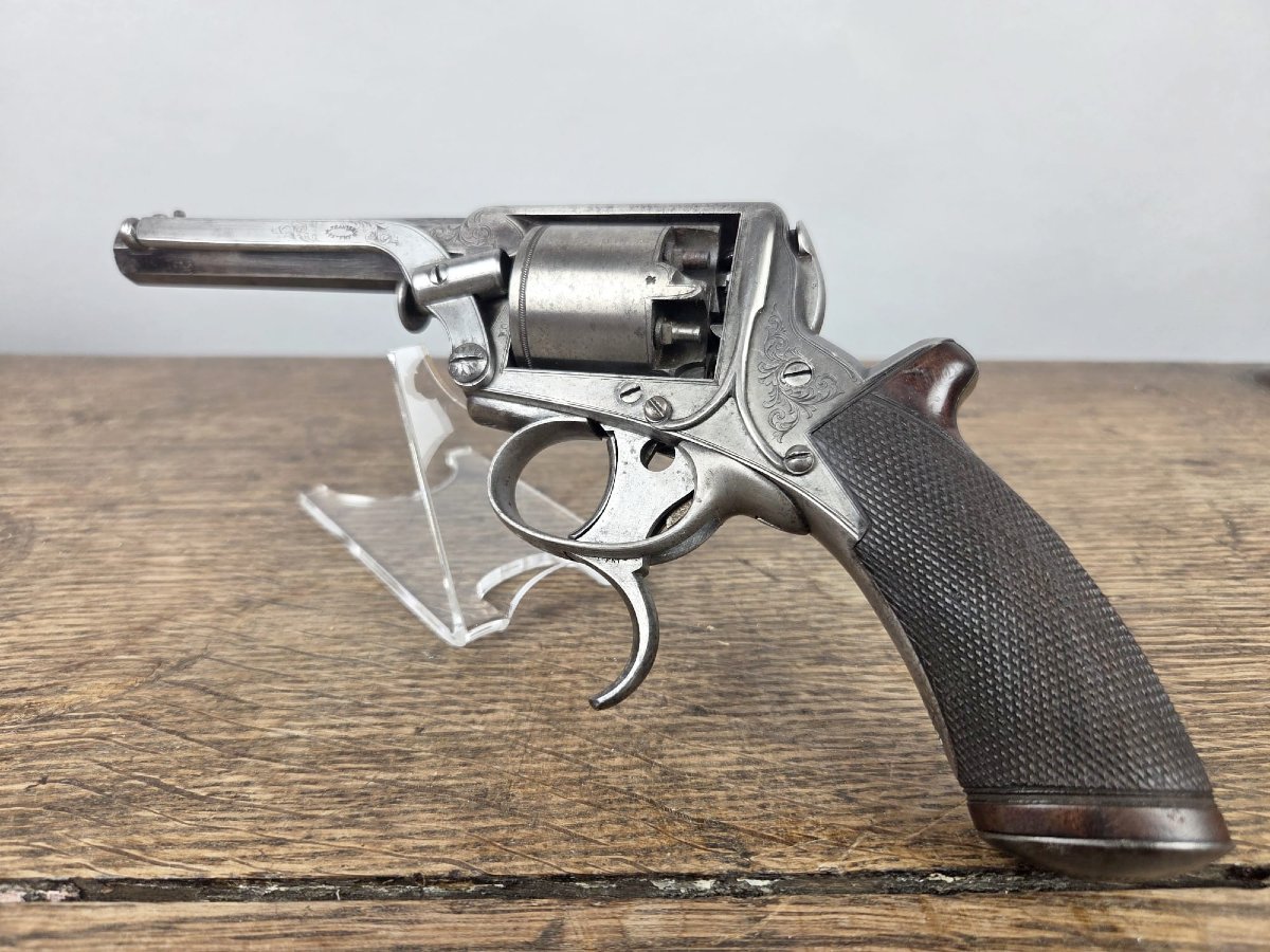 Trenter Percussion Revolver, 1853, In Original Box-photo-4