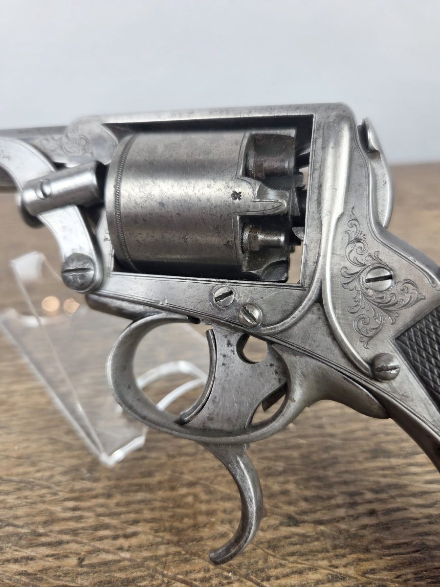 Trenter Percussion Revolver, 1853, In Original Box-photo-6
