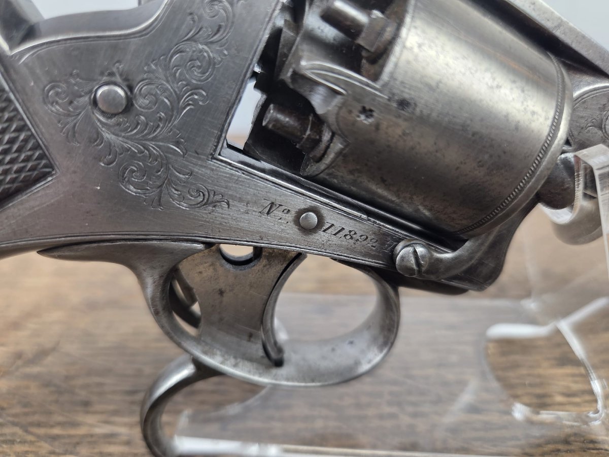 Trenter Percussion Revolver, 1853, In Original Box-photo-8