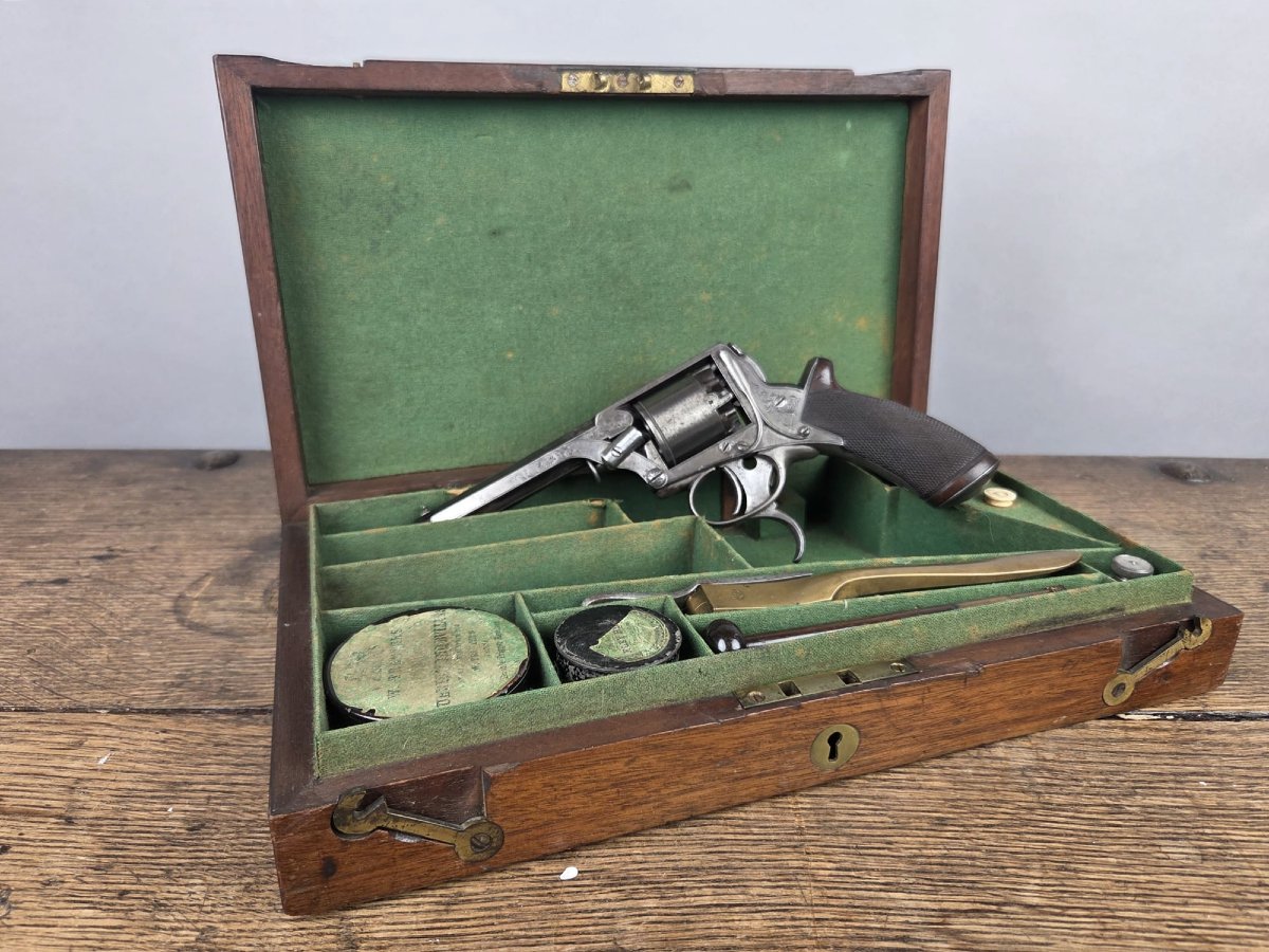 Trenter Percussion Revolver, 1853, In Original Box