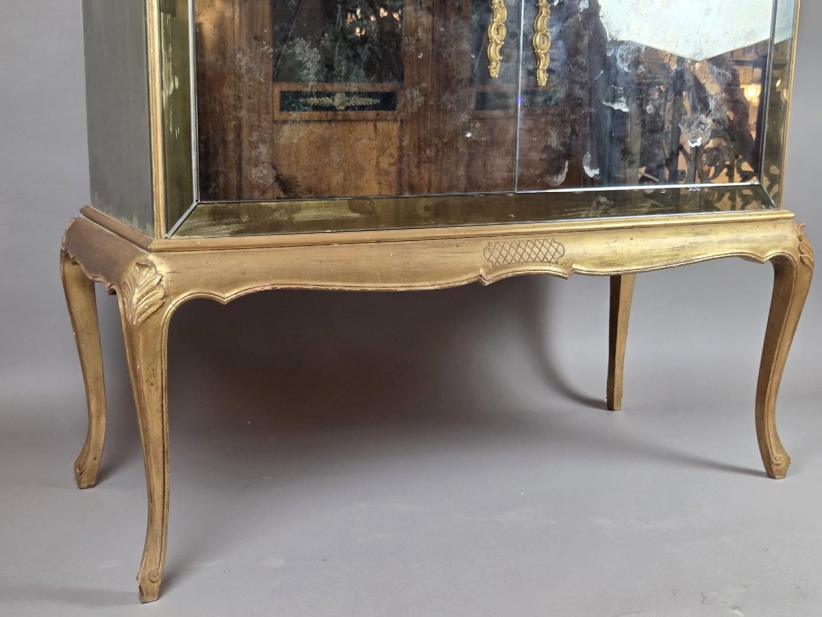 Italian Mirror Dresser, Circa 1970-photo-3