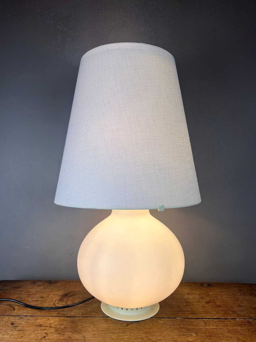 Max Imgrand For Fontana Arte, Large Opaline Lamp