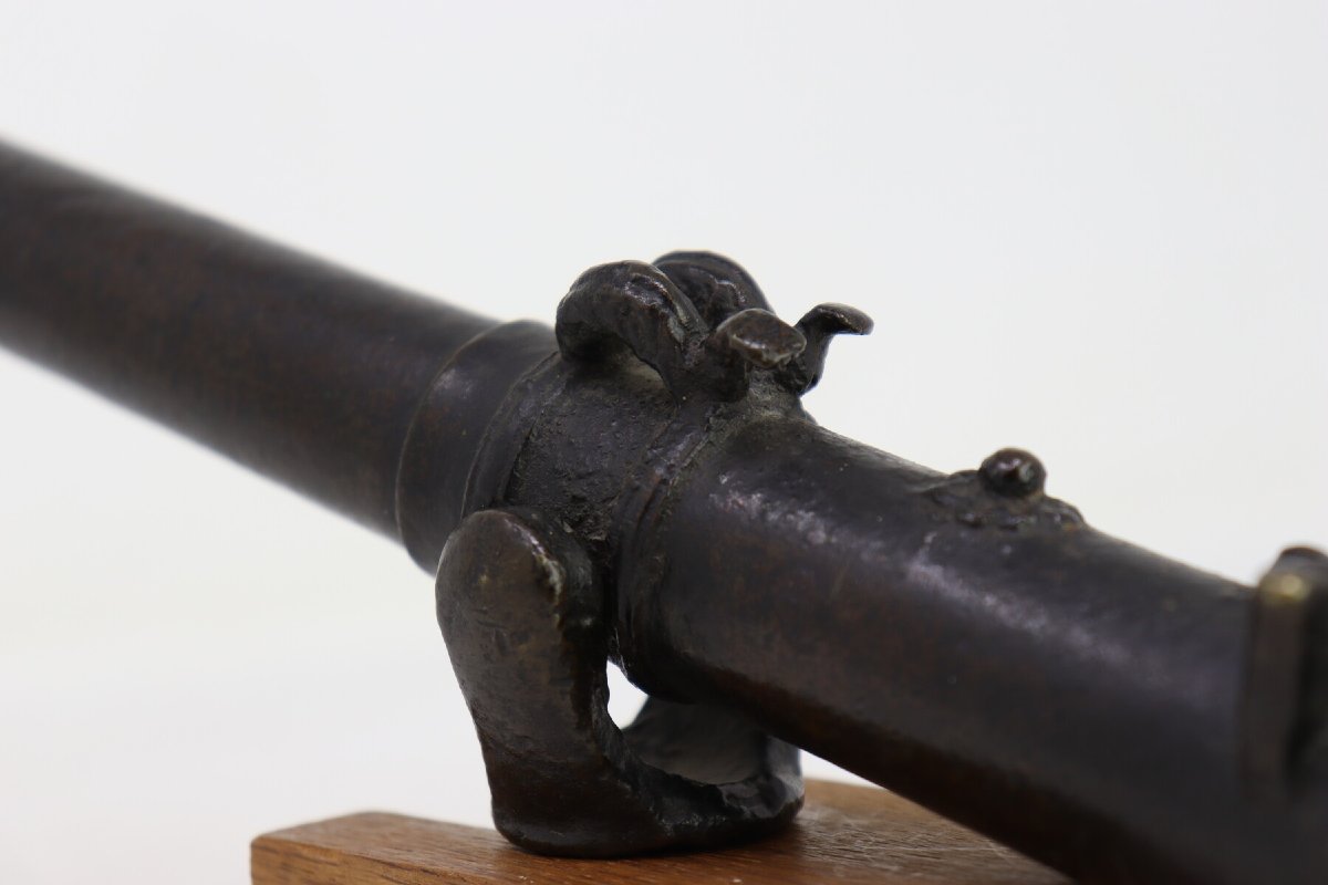 Miniature Bronze Lantaka, 19th Century-photo-4