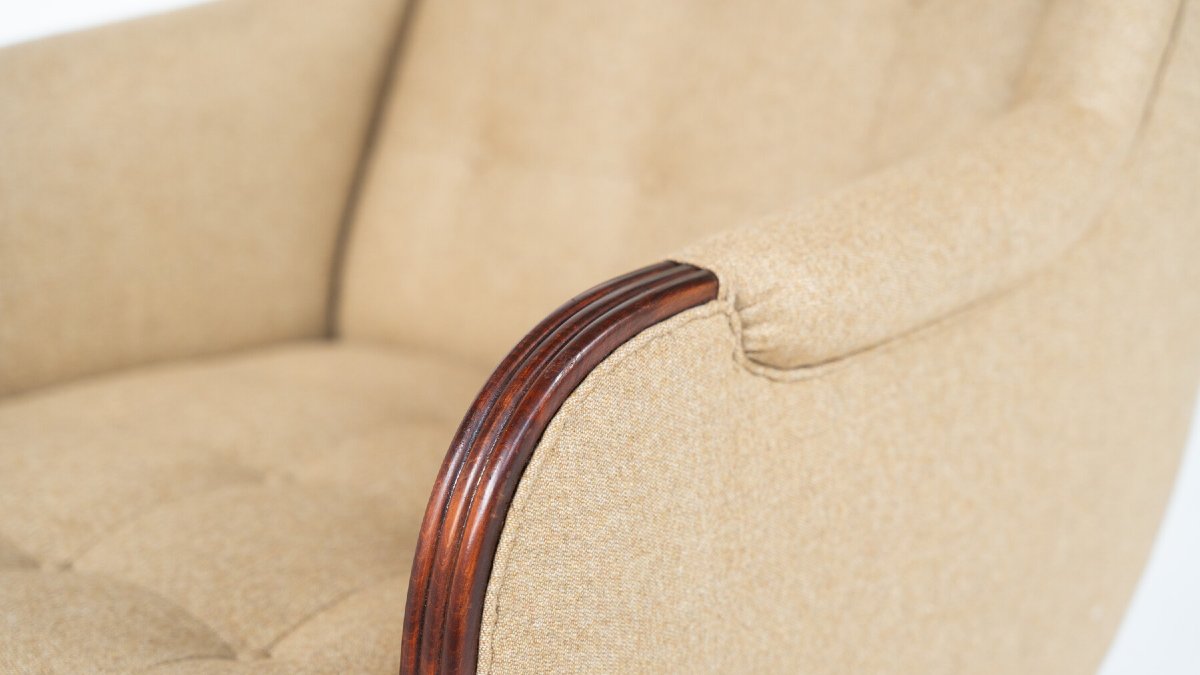 Pair Of Armchairs, Circa 1920-photo-3