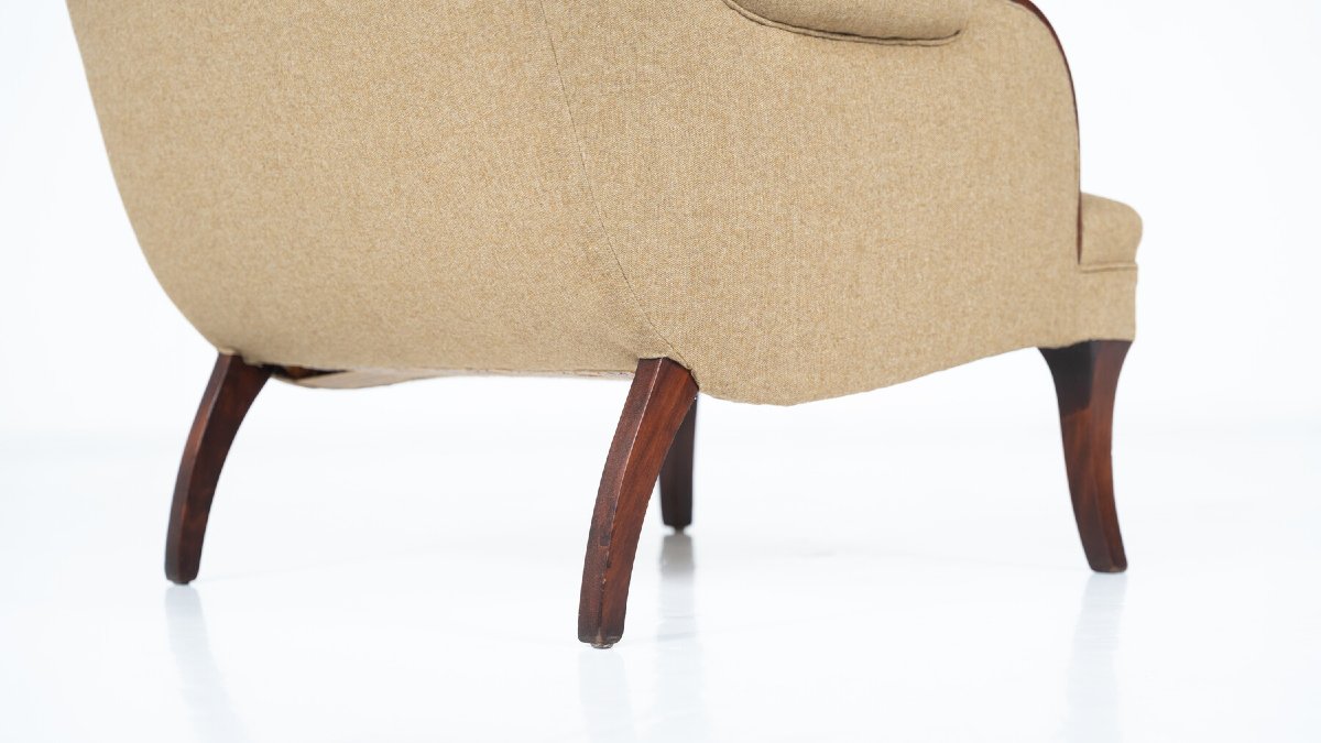 Pair Of Armchairs, Circa 1920-photo-5