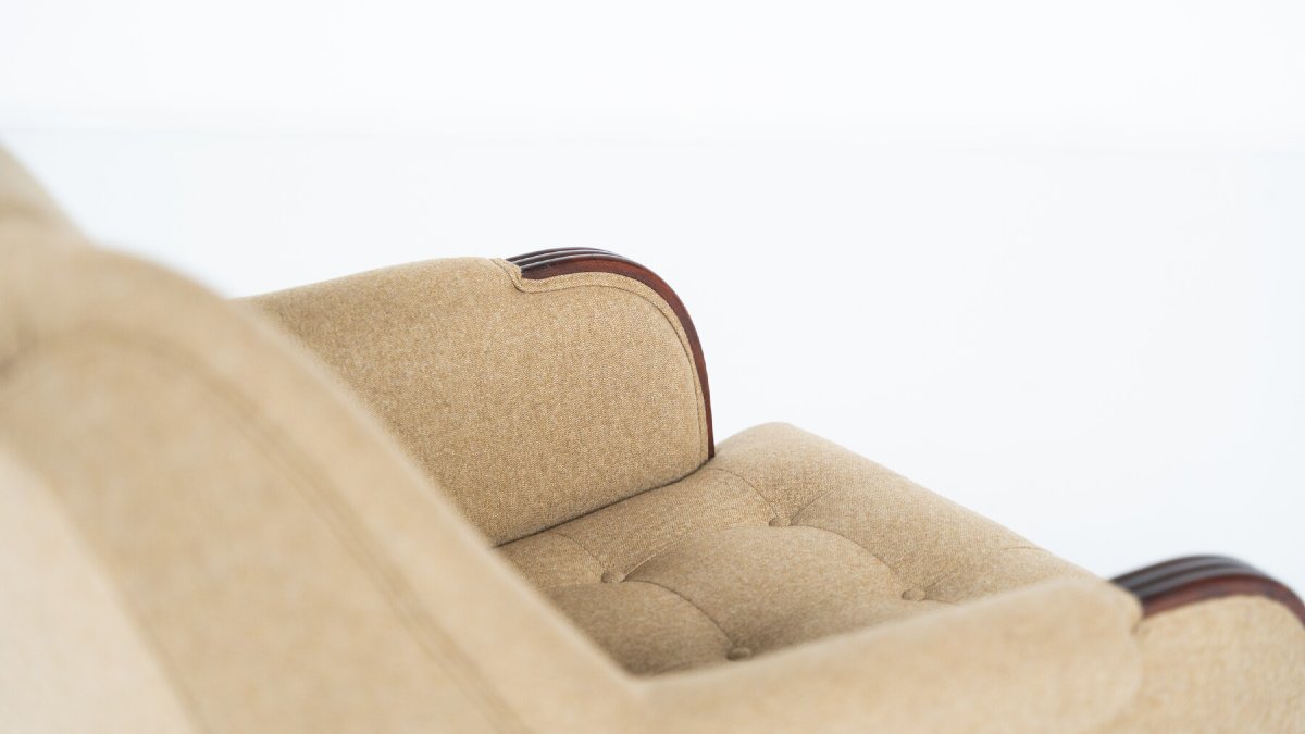 Pair Of Armchairs, Circa 1920-photo-6