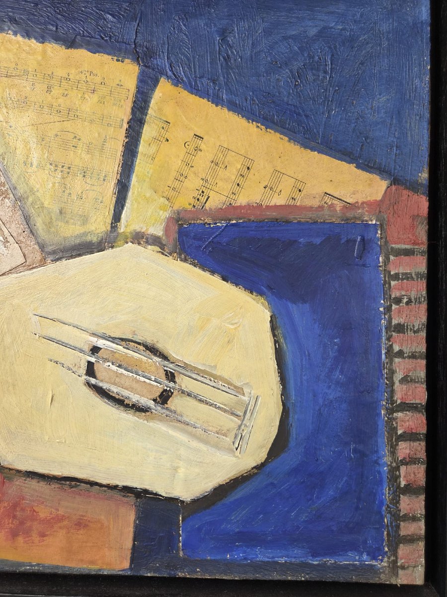 Aad Hofman, Mixed Media, "musical Instruments"-photo-1