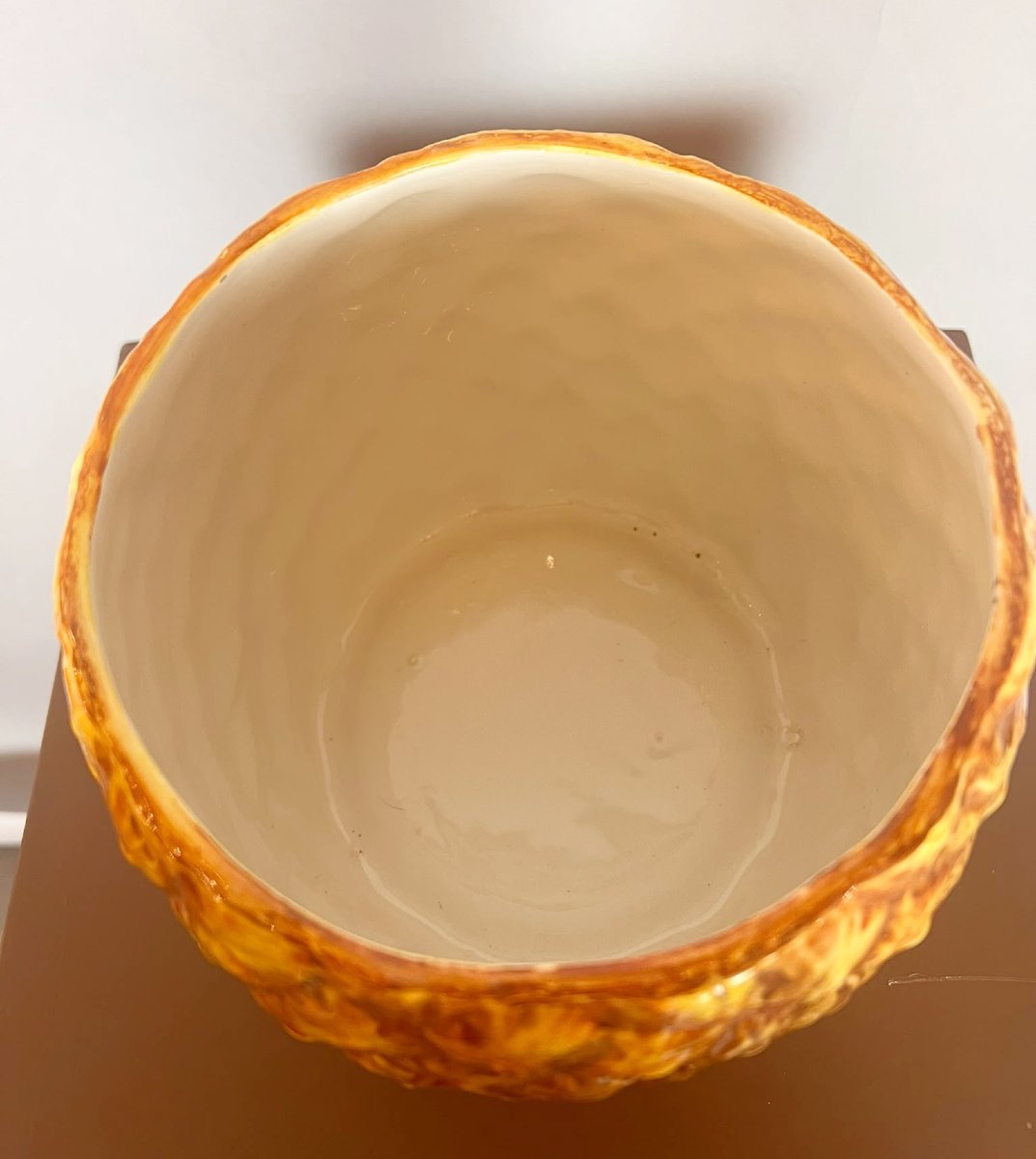 Ceramic Pineapple-shaped Candy Dish, Italy, 1964-photo-1