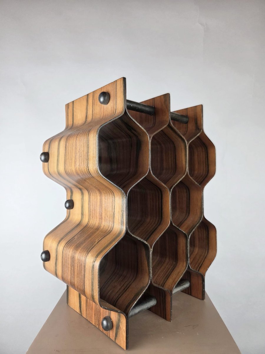 Torsten Johansson pour AB Formtra, Porte bouteilles, Suède vers 1960-photo-2