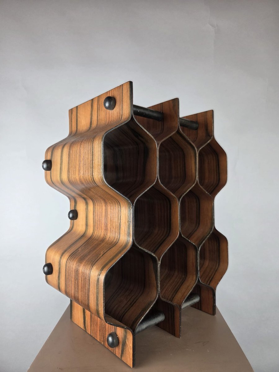 Torsten Johansson pour AB Formtra, Porte bouteilles, Suède vers 1960