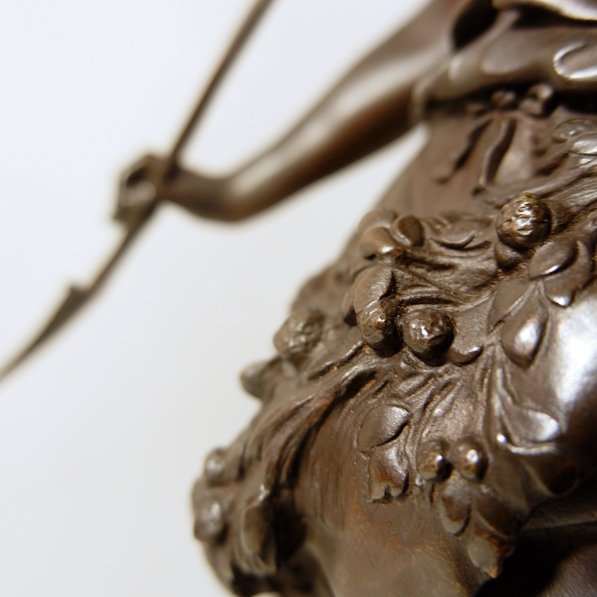 Auguste De Wever (1836–1910), Bronze Sculpture "innocence," 19th Century.-photo-3