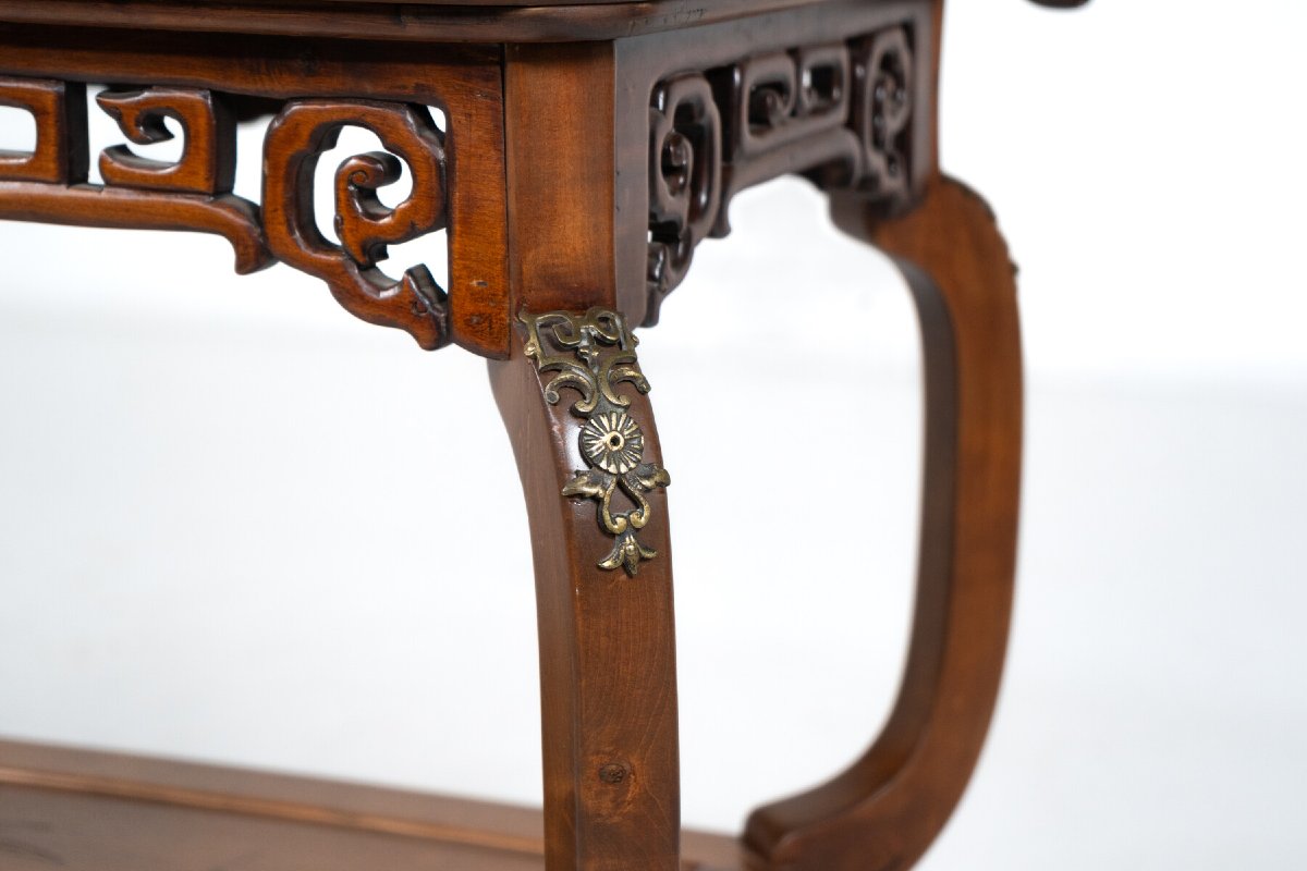 Petite table d'appoint dans le style de Viardot-photo-3