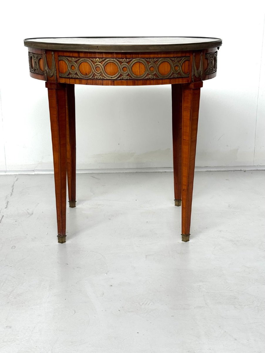 Louis XVI-style Side Table, 19th Century-photo-2