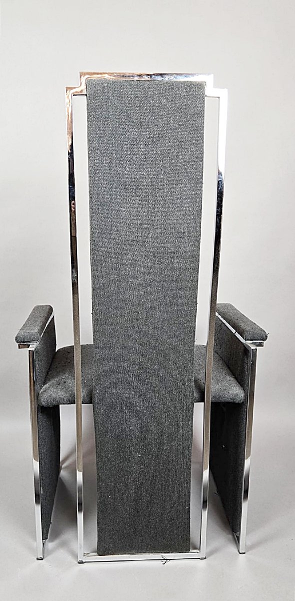 Paire de fauteuils, Willy Risso pour Roche et Bobois,1980-photo-2