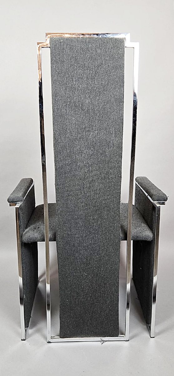 Paire de fauteuils, Willy Risso pour Roche et Bobois,1980-photo-3