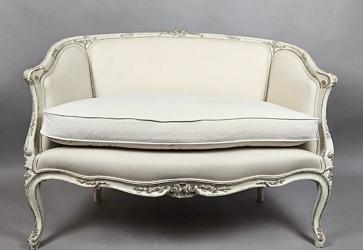 Canapé de style Louis XV, 20th-photo-2