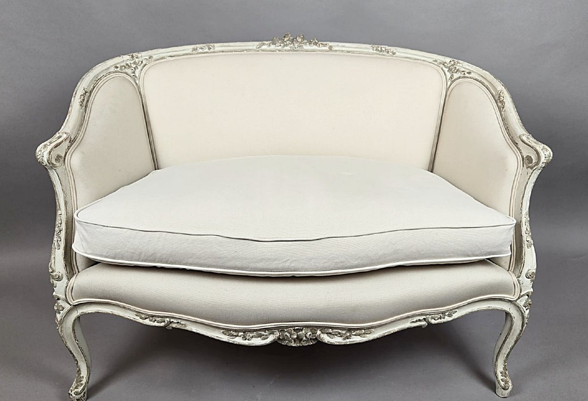 Canapé de style Louis XV, 20th-photo-8