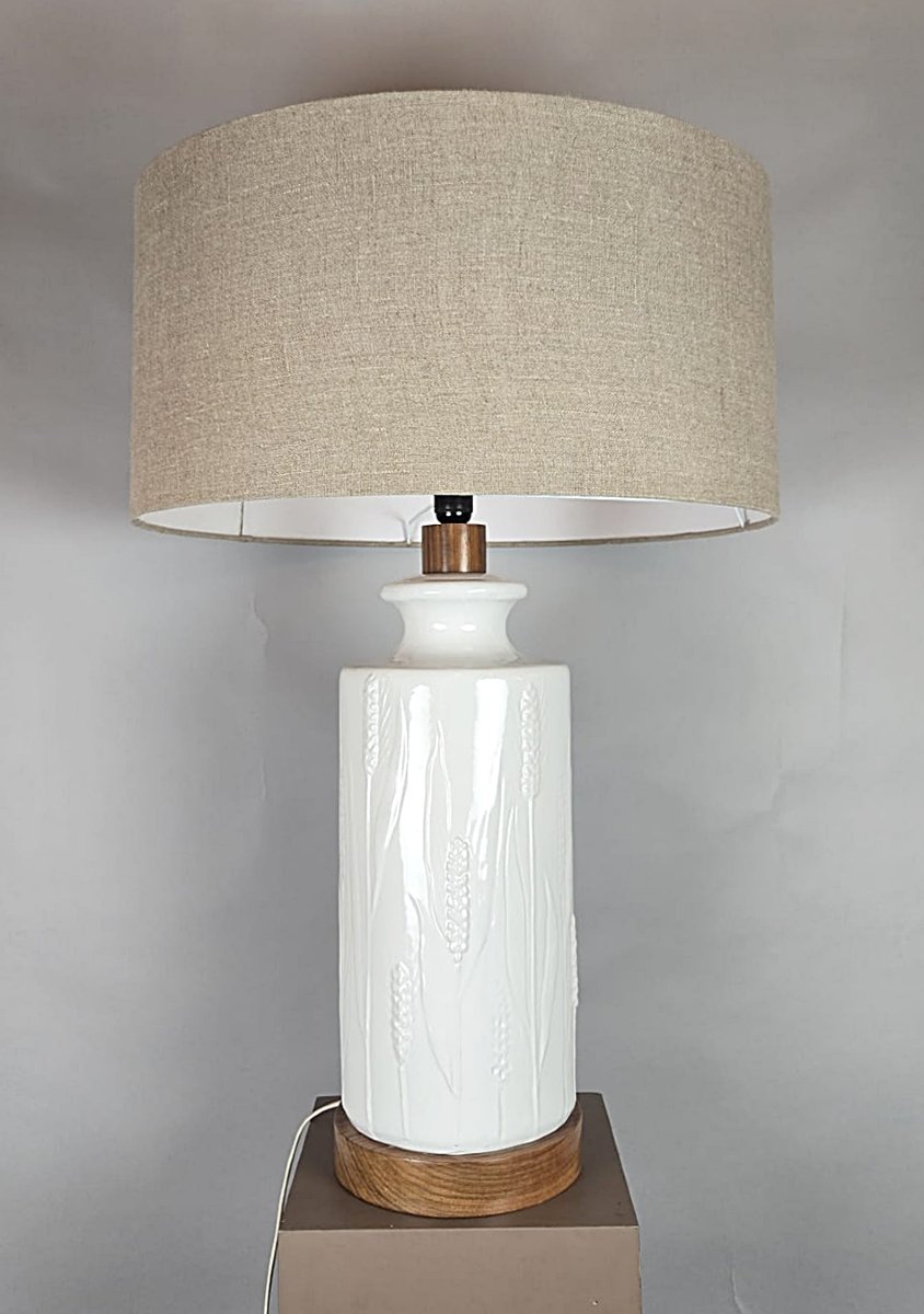 Chinese Porcelain Lamp, Royal Copenhagen, Denmark, 1975–1979