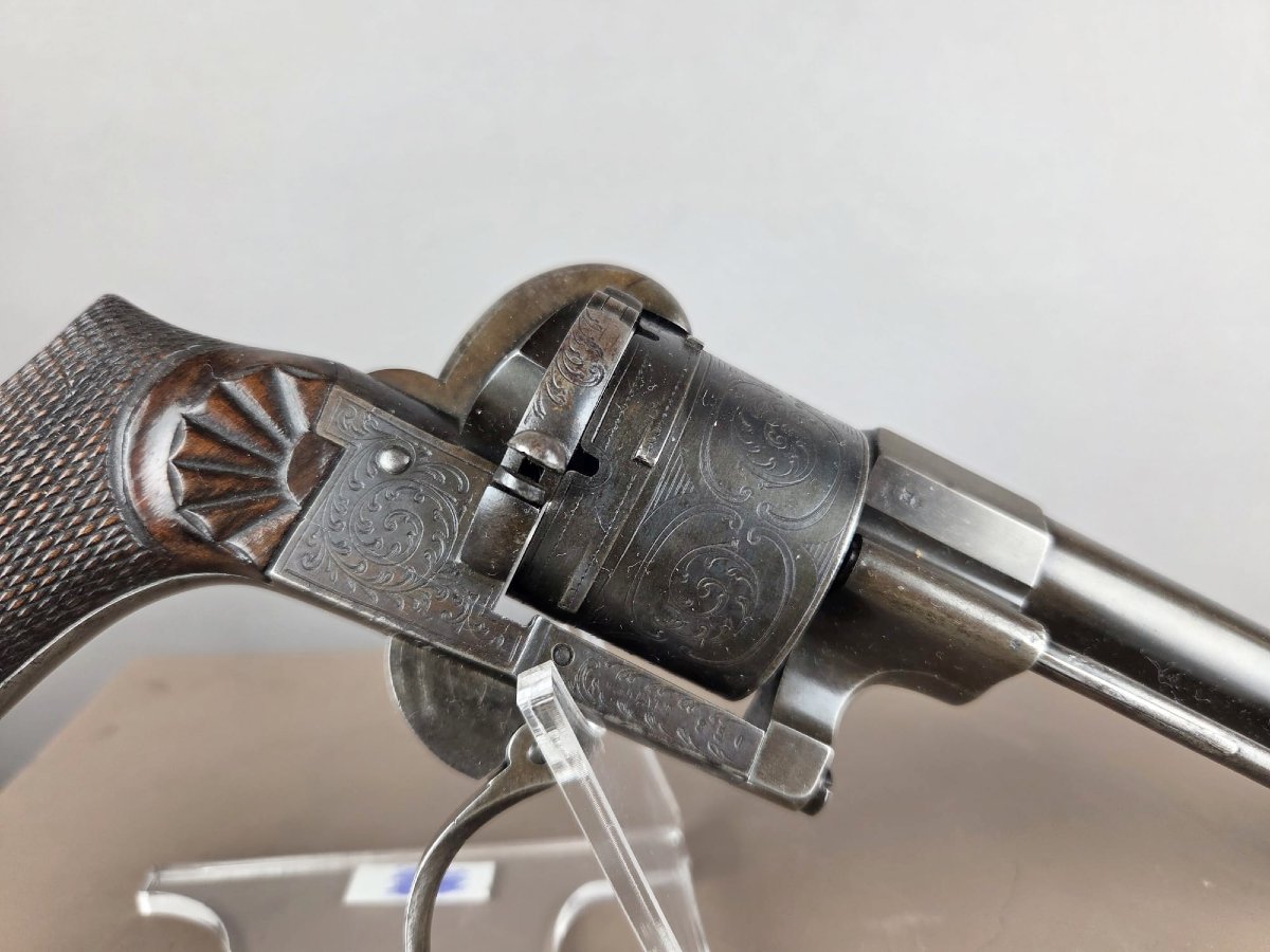 Le Faucheux-type Percussion Revolver, Circa 1870-photo-4