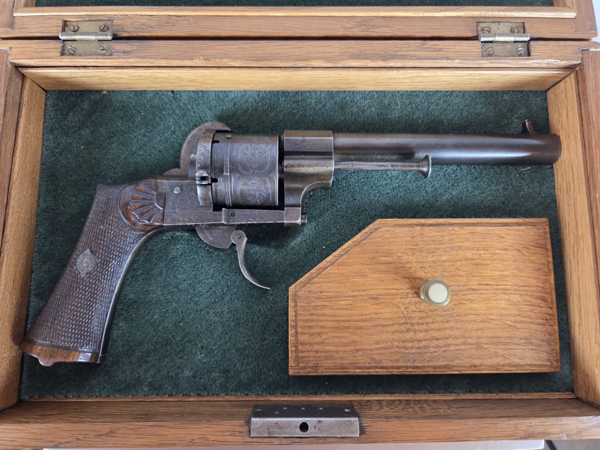 Le Faucheux-type Percussion Revolver, Circa 1870