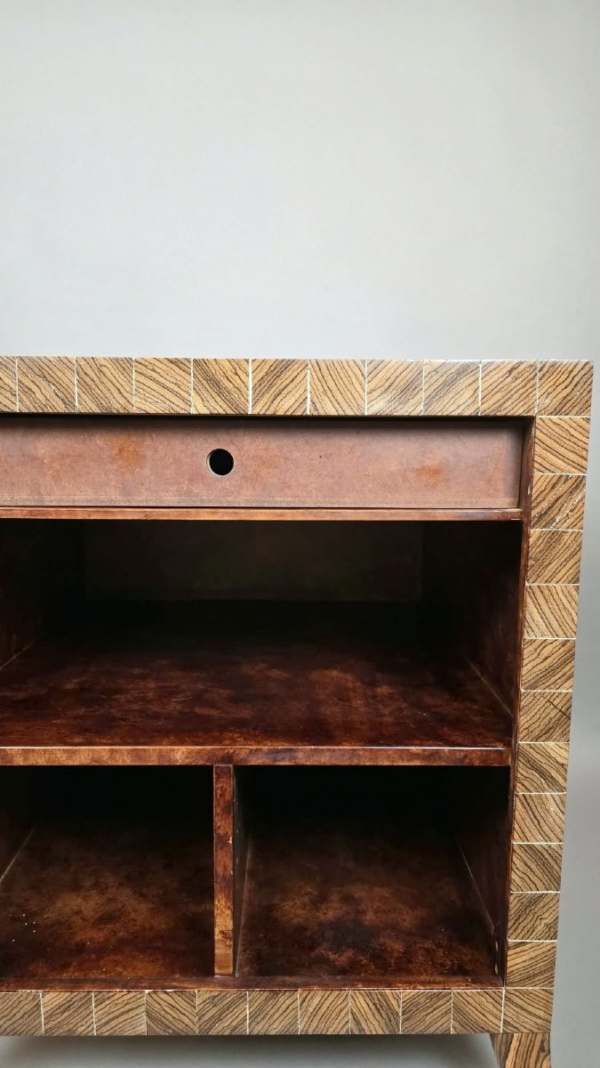 Meuble de rangement C/ZAM en bois de plaquage, vers 1980-photo-4