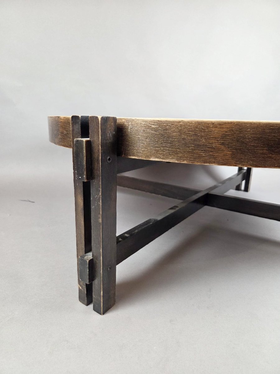  Coffee Table By Roger Capron, “aux Herbiers” Model, Circa 1960-photo-6