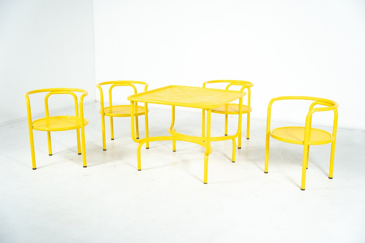 Ensemble de jardin « Locus Solus » par Gae Aulenti pour Poltronova, Italie, 1964-photo-2