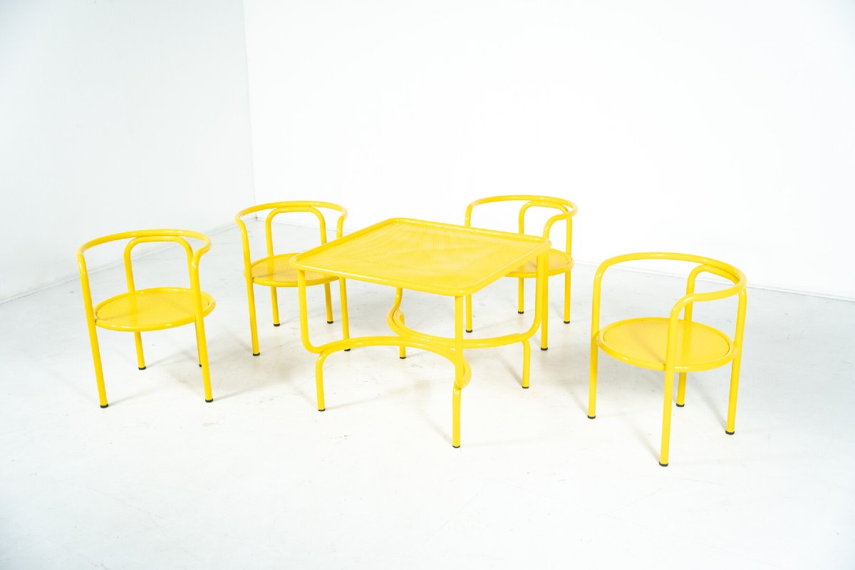 Ensemble de jardin « Locus Solus » par Gae Aulenti pour Poltronova, Italie, 1964-photo-3