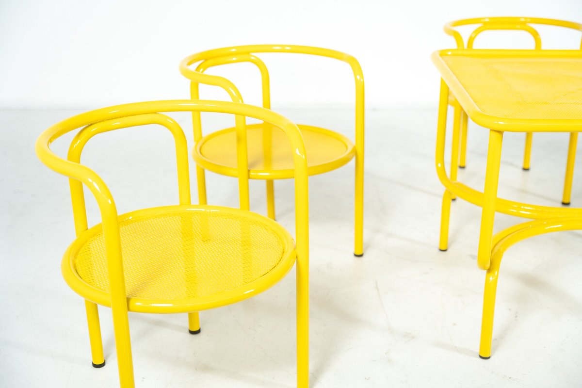 Ensemble de jardin « Locus Solus » par Gae Aulenti pour Poltronova, Italie, 1964-photo-3