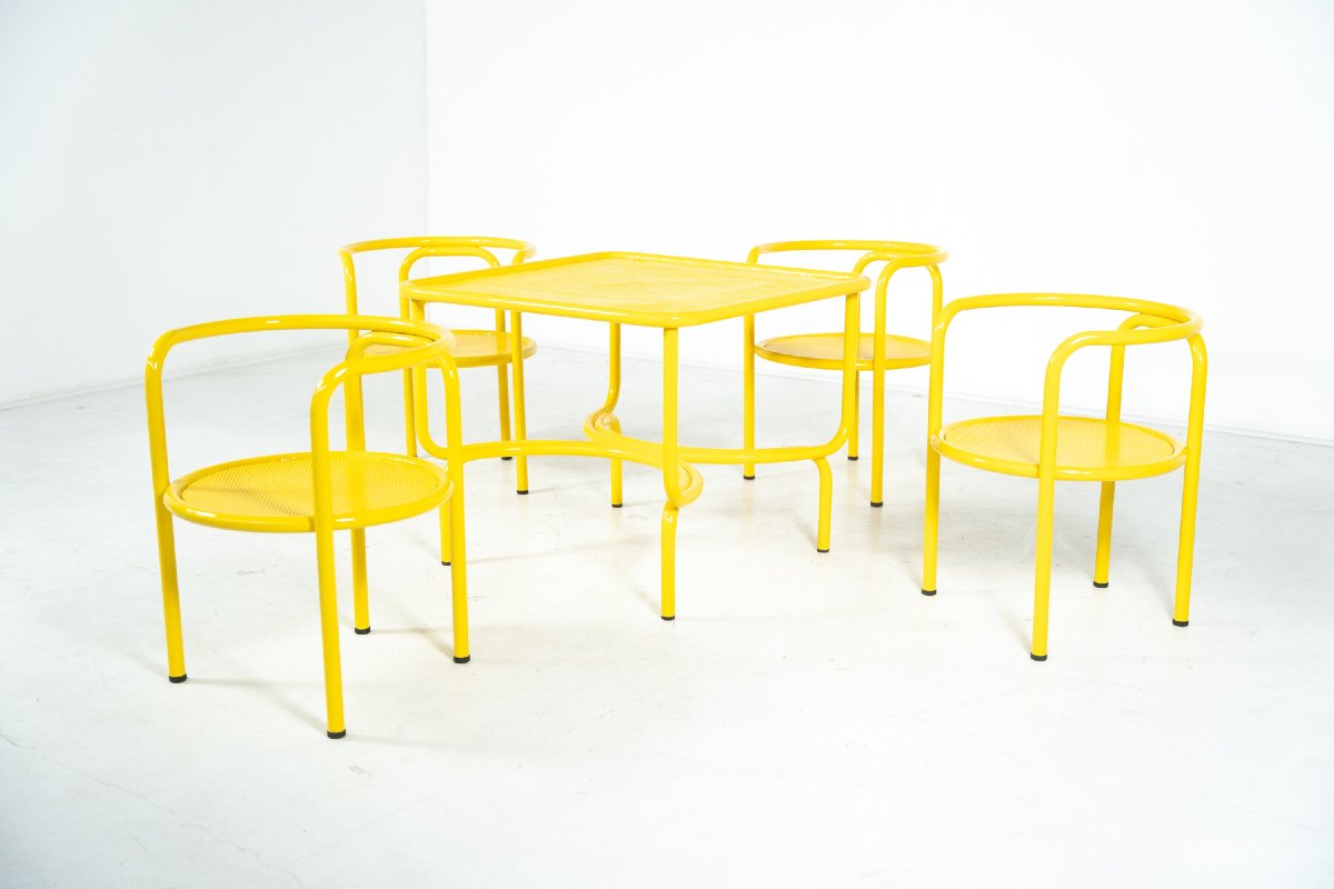 Ensemble de jardin « Locus Solus » par Gae Aulenti pour Poltronova, Italie, 1964-photo-5