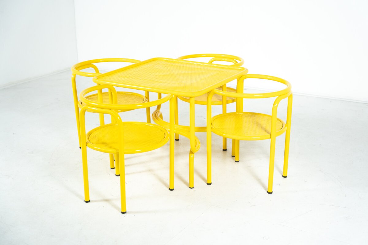 Ensemble de jardin « Locus Solus » par Gae Aulenti pour Poltronova, Italie, 1964-photo-6