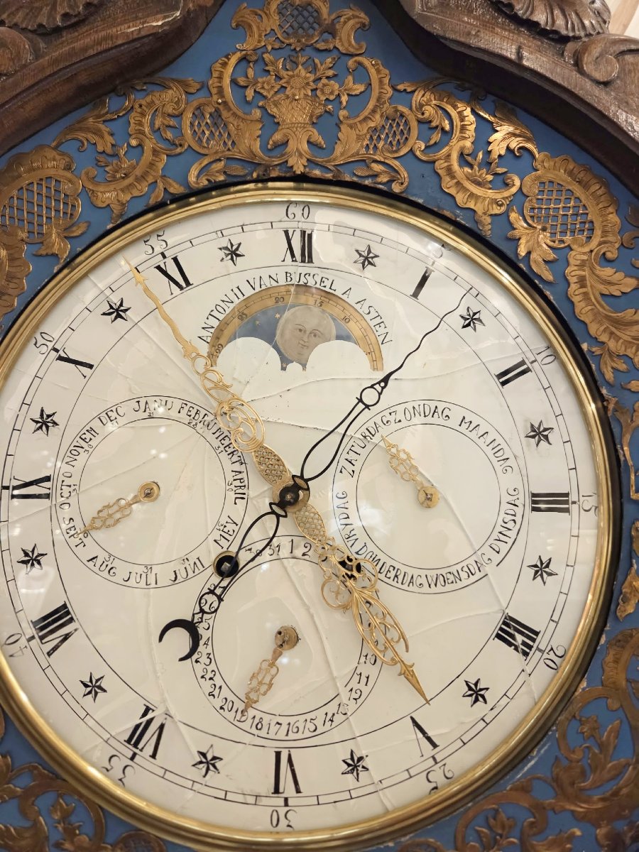 Antoni Van Bussel, Watchmaker, Casing Clock, Complication Movement, 18th-photo-3