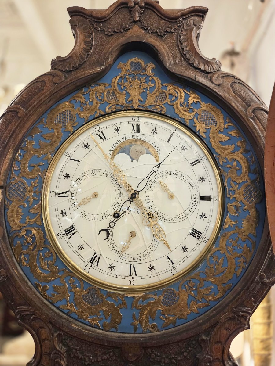 Antoni Van Bussel, Watchmaker, Casing Clock, Complication Movement, 18th