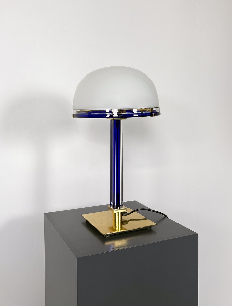 Belboi Murano Glass Table Lamp, By Venini, 1995