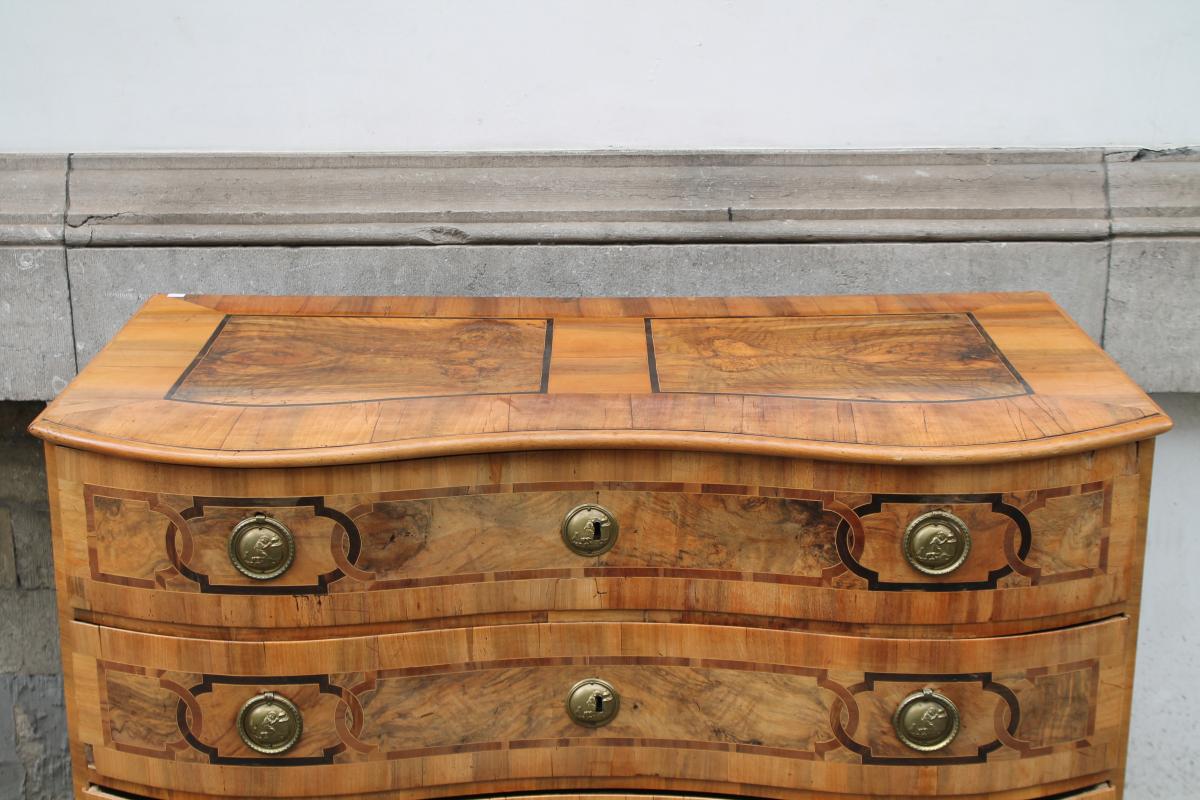 German Chest Of Drawers, 18th C.-photo-2