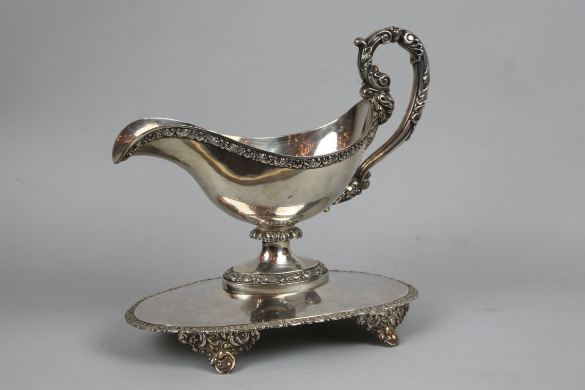 Grande Saucière En Argent