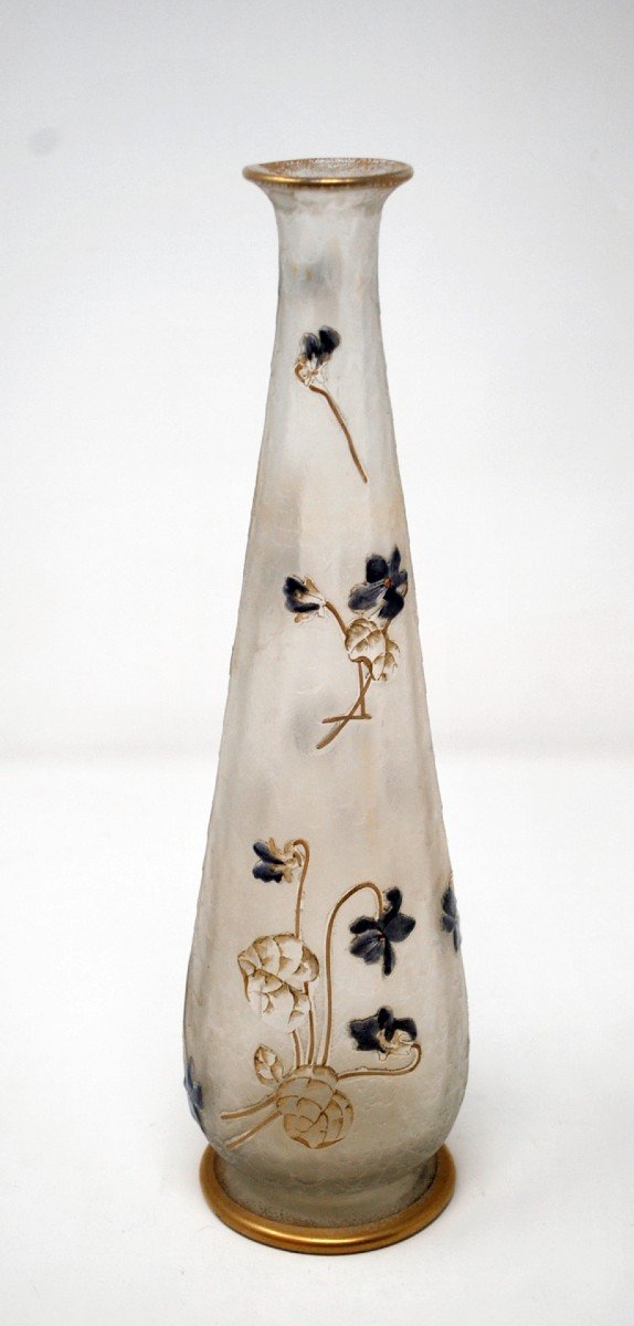 Vase With Violets, Legras Montjoye-photo-2