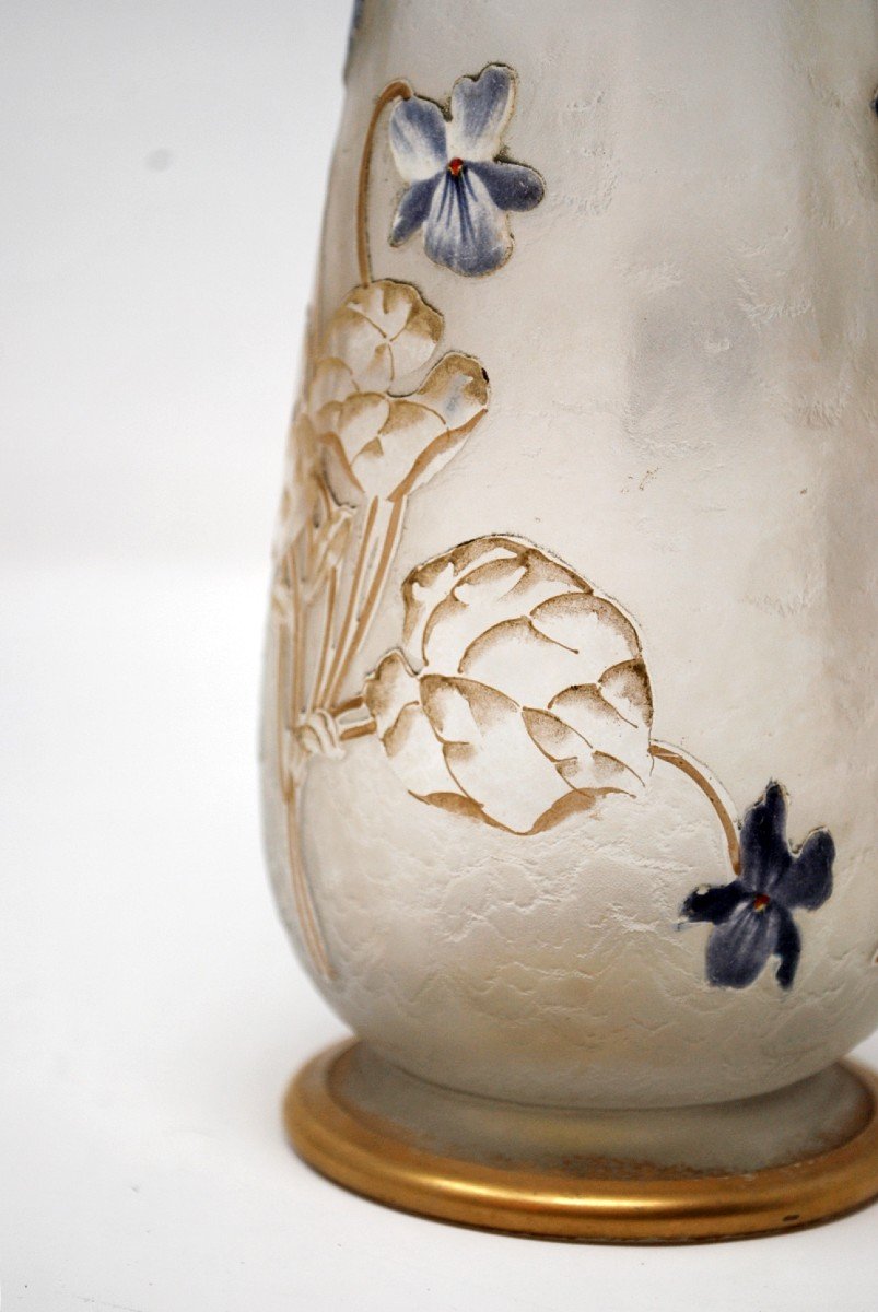 Vase With Violets, Legras Montjoye-photo-4